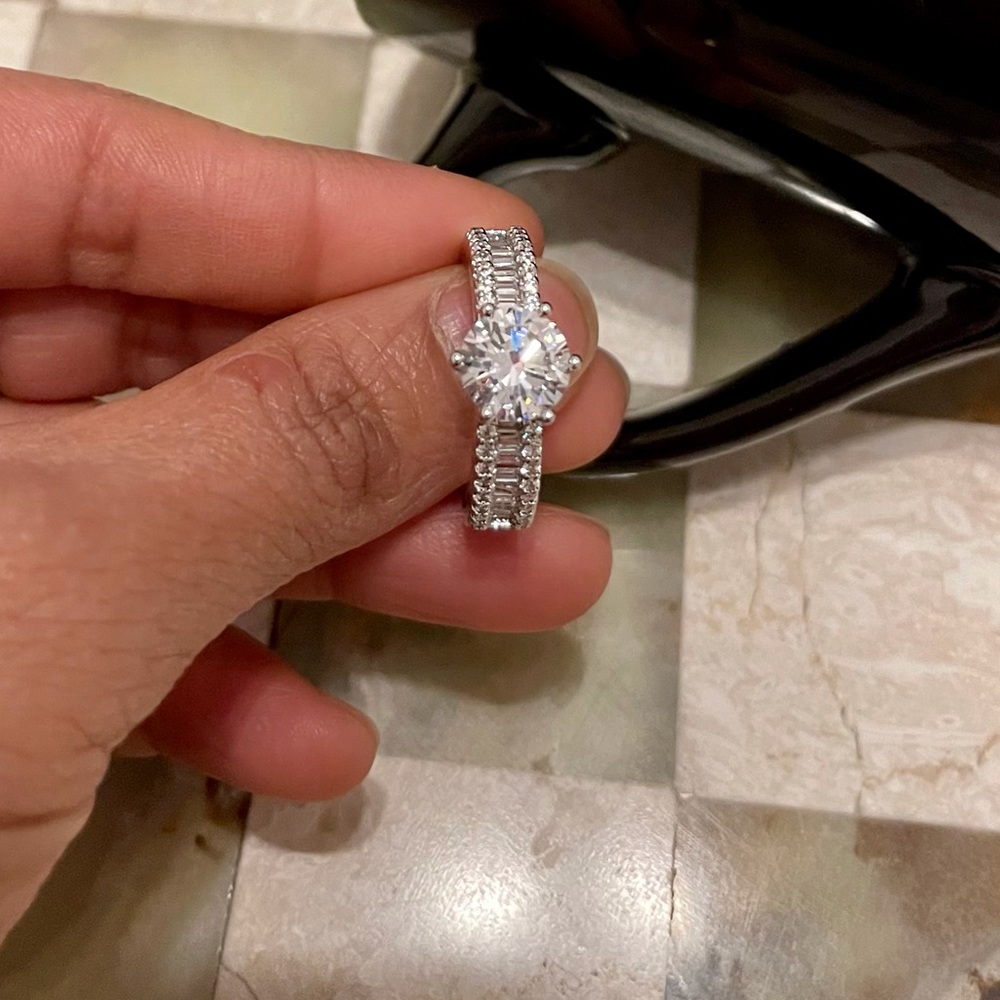 925 Silver Plated Ring - image 2